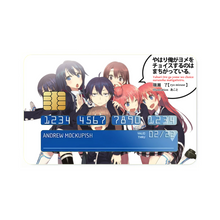 Load image into Gallery viewer, My Teen Romantic Comedy SNAFU Credit Card Skins (4-in-1 Pack)