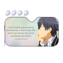 Load image into Gallery viewer, My Teen Romantic Comedy SNAFU Hachiman Hikigaya Car Sunshade