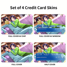 Load image into Gallery viewer, My Teen Romantic Comedy SNAFU Hachiman Hikigaya, Komachi Hikigaya Credit Card Skins (4-in-1 Pack)