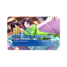 Load image into Gallery viewer, My Teen Romantic Comedy SNAFU Hachiman Hikigaya, Komachi Hikigaya Credit Card Skins (4-in-1 Pack)
