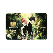 Load image into Gallery viewer, My Teen Romantic Comedy SNAFU Hachiman Hikigaya, Yui Yuigahama Credit Card Skins (4-in-1 Pack)