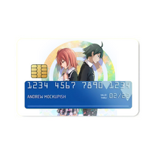 Load image into Gallery viewer, My Teen Romantic Comedy SNAFU Hachiman Hikigaya, Yui Yuigahama Credit Card Skins (4-in-1 Pack)