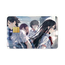 Load image into Gallery viewer, My Teen Romantic Comedy SNAFU Hachiman Hikigaya, Yukino Yukinoshita Credit Card Skins (4-in-1 Pack)