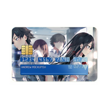 Load image into Gallery viewer, My Teen Romantic Comedy SNAFU Hachiman Hikigaya, Yukino Yukinoshita Credit Card Skins (4-in-1 Pack)