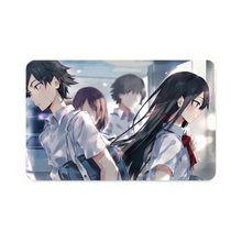 Load image into Gallery viewer, My Teen Romantic Comedy SNAFU Hachiman Hikigaya, Yukino Yukinoshita Credit Card Skins (4-in-1 Pack)