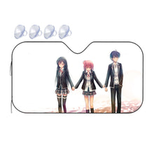 Load image into Gallery viewer, My Teen Romantic Comedy SNAFU Hachiman Hikigaya, Yukino Yukinoshita, Yui Yuigahama  Car Sunshade