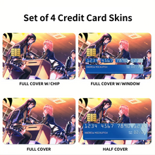 Load image into Gallery viewer, My Teen Romantic Comedy SNAFU Hachiman Hikigaya, Yukino Yukinoshita, Yui Yuigahama Credit Card Skins (4-in-1 Pack)
