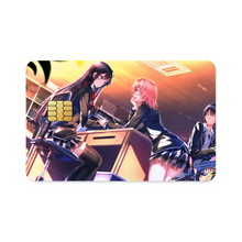 Load image into Gallery viewer, My Teen Romantic Comedy SNAFU Hachiman Hikigaya, Yukino Yukinoshita, Yui Yuigahama Credit Card Skins (4-in-1 Pack)
