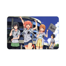 Load image into Gallery viewer, My Teen Romantic Comedy SNAFU Hachiman Hikigaya, Yukino Yukinoshita, Yui Yuigahama Credit Card Skins (4-in-1 Pack)