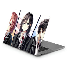 Load image into Gallery viewer, My Teen Romantic Comedy SNAFU Hachiman Hikigaya, Yukino Yukinoshita, Yui Yuigahama Macbook Skin