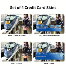 Load image into Gallery viewer, My Teen Romantic Comedy SNAFU Yukino Yukinoshita Credit Card Skins (4-in-1 Pack)