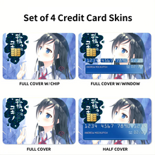 Load image into Gallery viewer, My Teen Romantic Comedy SNAFU Yukino Yukinoshita Credit Card Skins (4-in-1 Pack)