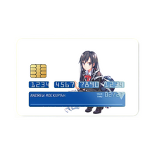 Load image into Gallery viewer, My Teen Romantic Comedy SNAFU Yukino Yukinoshita Credit Card Skins (4-in-1 Pack)