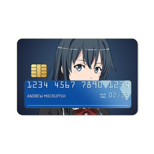 Load image into Gallery viewer, My Teen Romantic Comedy SNAFU Yukino Yukinoshita Credit Card Skins (4-in-1 Pack)