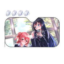 Load image into Gallery viewer, My Teen Romantic Comedy SNAFU Yukino Yukinoshita, Yui Yuigahama Car Sunshade