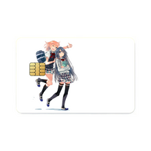 Load image into Gallery viewer, My Teen Romantic Comedy SNAFU Yukino Yukinoshita, Yui Yuigahama Credit Card Skins (4-in-1 Pack)