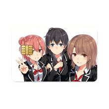 Load image into Gallery viewer, My Teen Romantic Comedy SNAFU Yukino Yukinoshita, Yui Yuigahama Credit Card Skins (4-in-1 Pack)