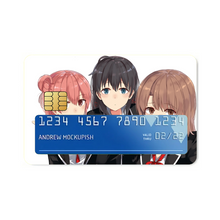 Load image into Gallery viewer, My Teen Romantic Comedy SNAFU Yukino Yukinoshita, Yui Yuigahama Credit Card Skins (4-in-1 Pack)