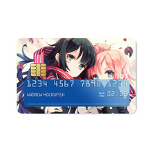 Load image into Gallery viewer, My Teen Romantic Comedy SNAFU Yukino Yukinoshita, Yui Yuigahama Credit Card Skins (4-in-1 Pack)