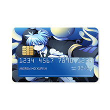Load image into Gallery viewer, Nagisa Shiota and Koro-sensei Credit Card Skins (4-in-1 Pack)