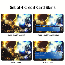 Load image into Gallery viewer, Nagisa Shiota VS Koro-sensei Credit Card Skins (4-in-1 Pack)