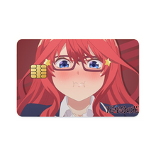 Load image into Gallery viewer, Nakano Itsuki Credit Card Skins (4-in-1 Pack)