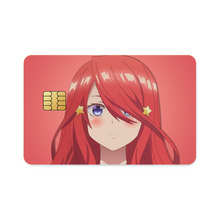 Load image into Gallery viewer, Nakano Itsuki Credit Card Skins (4-in-1 Pack)