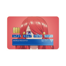Load image into Gallery viewer, Nakano Itsuki Credit Card Skins (4-in-1 Pack)
