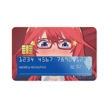 Load image into Gallery viewer, Nakano Itsuki Credit Card Skins (4-in-1 Pack)