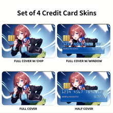 Load image into Gallery viewer, Nakano Miku Credit Card Skins (4-in-1 Pack)