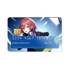 Load image into Gallery viewer, Nakano Miku Credit Card Skins (4-in-1 Pack)