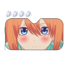 Load image into Gallery viewer, Nakano Yotsuba Car Sunshade