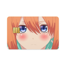 Load image into Gallery viewer, Nakano Yotsuba Credit Card Skins (4-in-1 Pack)