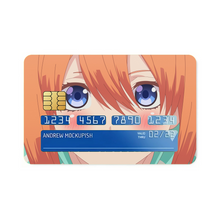 Load image into Gallery viewer, Nakano Yotsuba Credit Card Skins (4-in-1 Pack)
