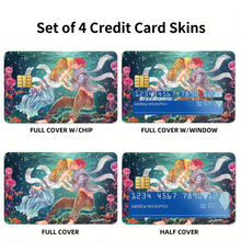 Load image into Gallery viewer, NaLu (Fairy Tail) Credit Card Skins (4-in-1 Pack)
