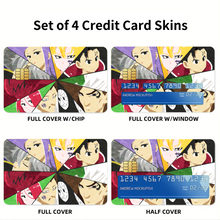 Load image into Gallery viewer, Nanatsu no Taizai - The Ten Commandments Credit Card Skins (4-in-1 Pack)