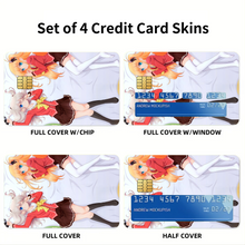 Load image into Gallery viewer, Nao Tomori and Yusa Nishimori Credit Card Skins (4-in-1 Pack)