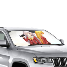 Load image into Gallery viewer, Nao Tomori and Yusa Nishimori holding hands  Car Sunshade