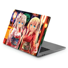 Load image into Gallery viewer, Nao Tomori  and Yusa Nishimori in yukata  Macbook Skin