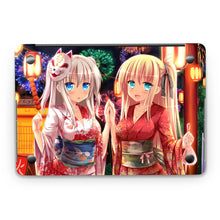Load image into Gallery viewer, Nao Tomori  and Yusa Nishimori in yukata  Macbook Skin