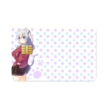 Load image into Gallery viewer, Nao Tomori Cat Style Credit Card Skins (4-in-1 Pack)