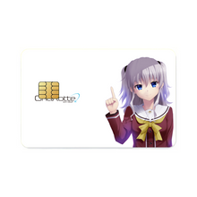 Load image into Gallery viewer, Nao Tomori charlotte Credit Card Skins (4-in-1 Pack)