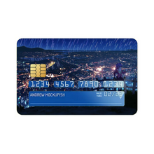 Load image into Gallery viewer, Nao Tomori city the back Credit Card Skins (4-in-1 Pack)