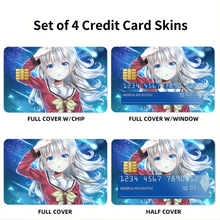Load image into Gallery viewer, Nao Tomori cute face Credit Card Skins (4-in-1 Pack)