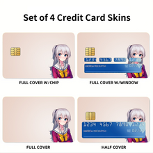 Load image into Gallery viewer, Nao Tomori Face Credit Card Skins (4-in-1 Pack)