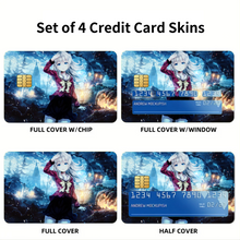 Load image into Gallery viewer, Nao Tomori GFX Credit Card Skins (4-in-1 Pack)