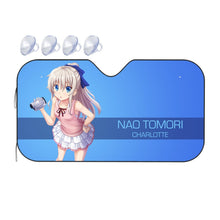 Load image into Gallery viewer, Nao Tomori holding a camera Car Sunshade