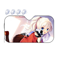 Load image into Gallery viewer, Nao Tomori holding a camera  Car Sunshade
