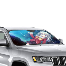 Load image into Gallery viewer, Nao Tomori holding a camera  Car Sunshade