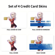 Load image into Gallery viewer, Nao Tomori holding a camera Credit Card Skins (4-in-1 Pack)